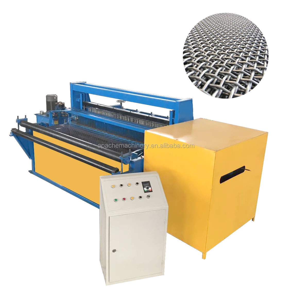 APACHE  full automatic  Vibrating wire mesh making machine 2m