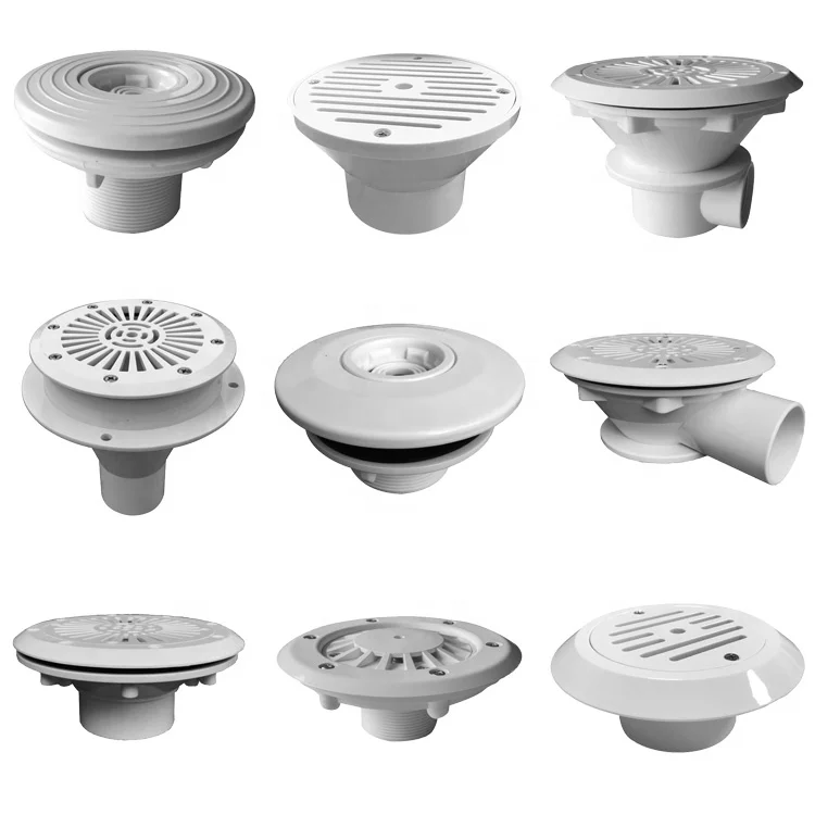 ABS White PVC Swimming Pool and Spa Equipment Sand Pool Filter Pump Fittings Essential Backwater Accessories for Families Pool