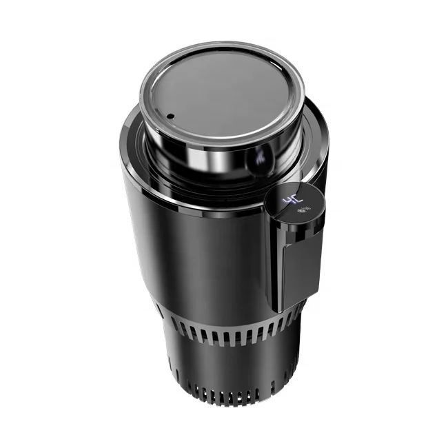 Smart Car Cup Cooler and Warmer Auto Car Cooling and Heating Cup Mug Holder with LED Temperature Display