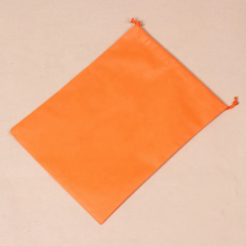 Custom reusable cheap price factory made drawstring shoe bag,eco-friendly Non-Woven Fabric drawstring dust bag