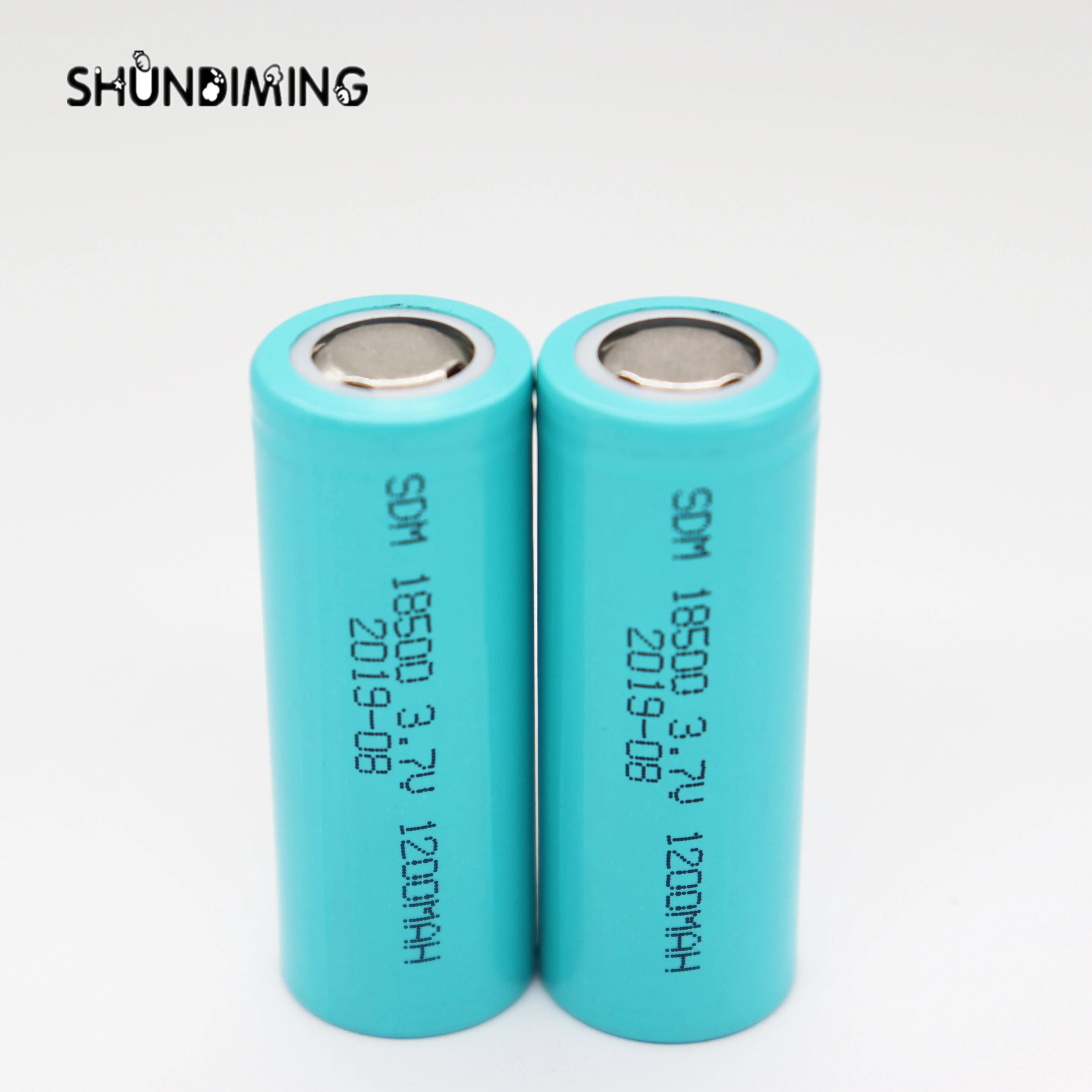 Оптовая продажа lifepo4 18500 аккумуляторов 3,7 в 1200 мАч NCR перезаряжаемый литий-ионный аккумулятор для вспышки