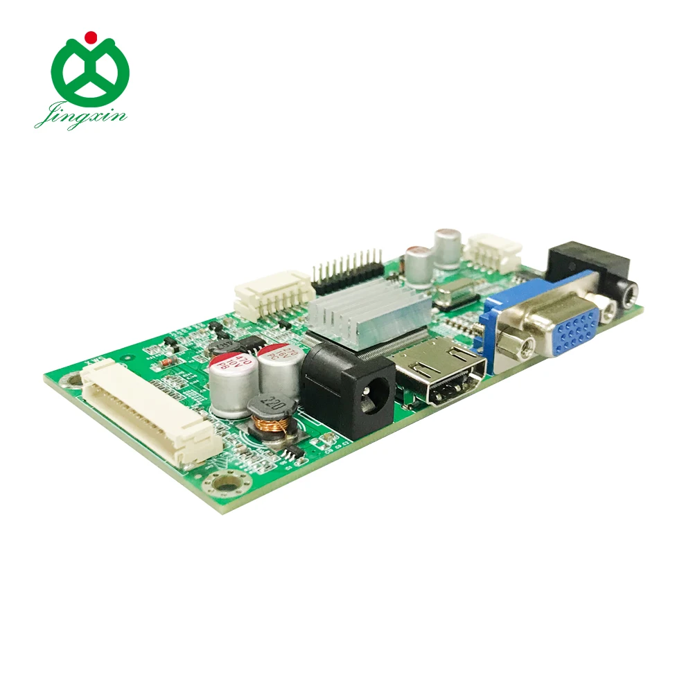 JX-EDP LCD controller motherboard directly drives control EDP screen panel with  VGA and HM input edp-dip