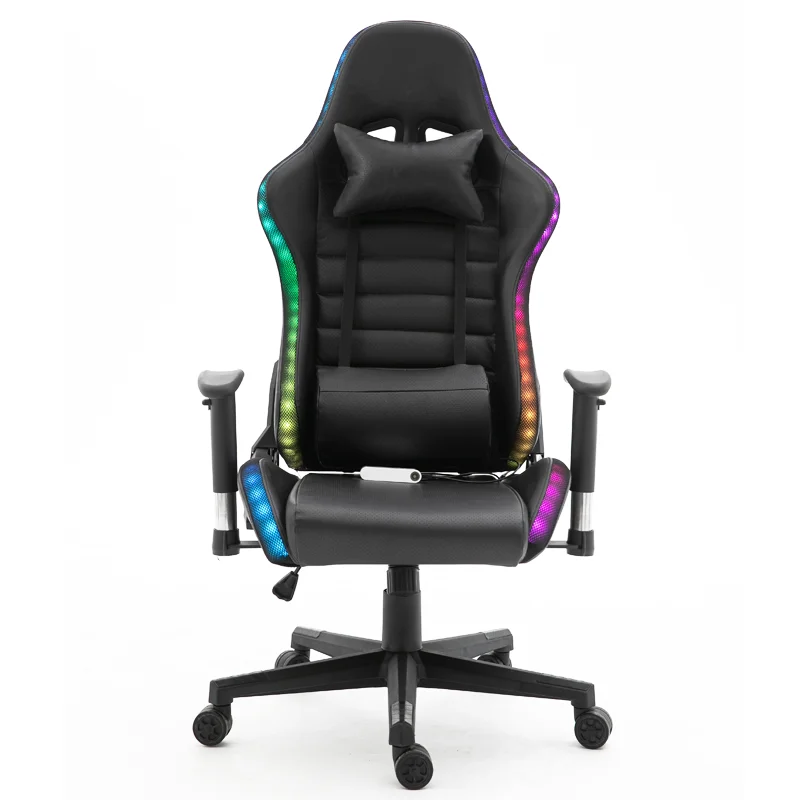 
LED Computer Chair Racing OEM&ODM PC Game Chair RGB racing Gaming Chair 