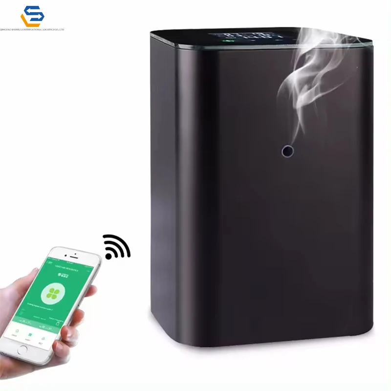 QDshensuli Electric aromatherapy oil diffuser with Bluetooth wireless app control