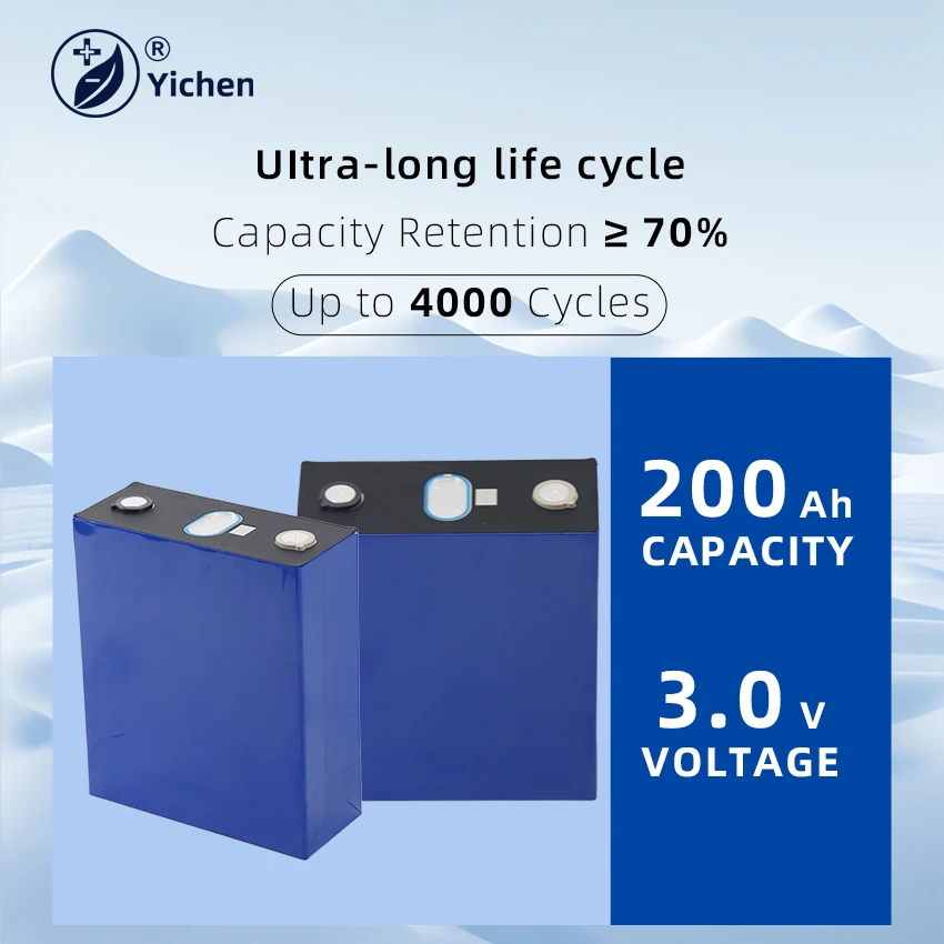 200Ah Sodium Ion Prismatic Battery 200Ah 3.0V 3.1V 600Wh 620Wh Na Ion Grade a Cell for 12V 48V 200Ah Sodium Battery Pack