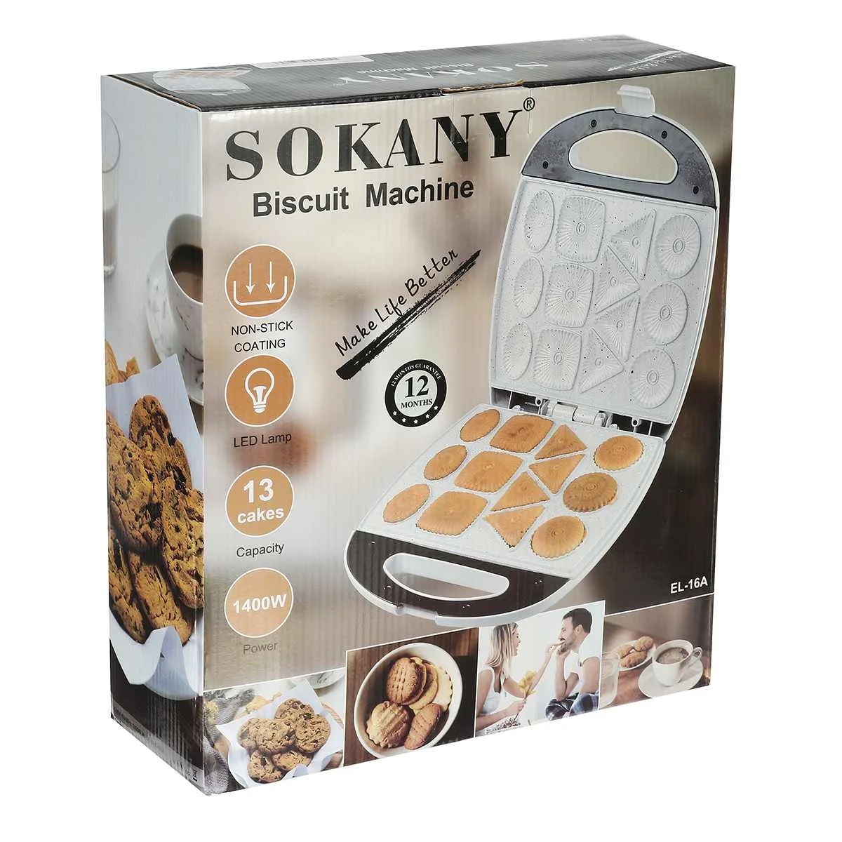 Biscuit Making Machine For Small Ice Cream Cone Wafer Household Breakfast Cake Cookie Waffle Maker Mini Price In Pakistan