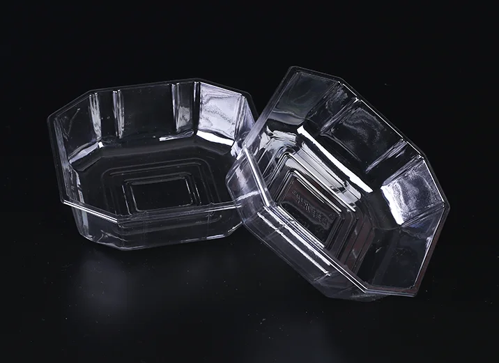 customer logo disposable transparent star anise fruit box plastic tray clear plastic trays