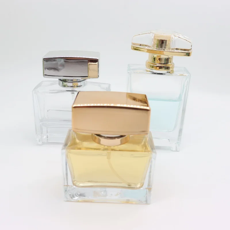 Customized Refillable Airless Pump New Style Cap Abs Women Atomizer 30ml Spray Glass Perfume Bottle