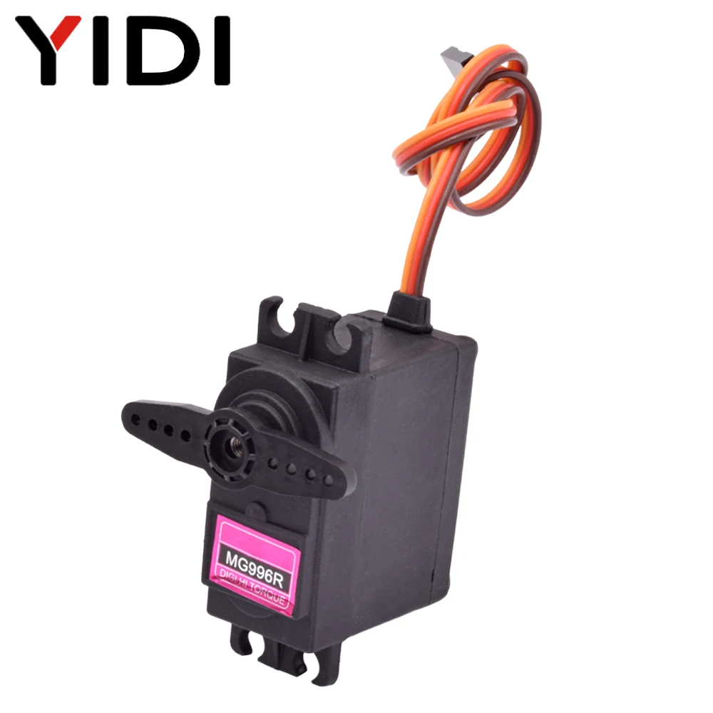 MG996R DC High Torque Metal Gear Standard Micro RC Steering Car Servo Motor 180 360 Degree MG996 MG996R Servomotor Arduino Robot