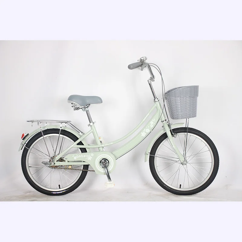 factory price children bicycle kid bike with front basket and comfortable saddle for girls student bike