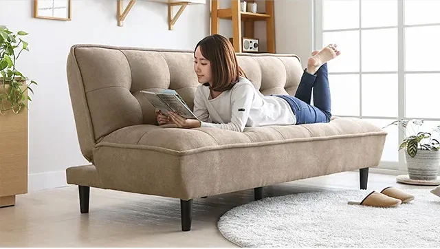 Synthetic leather velvet sofa bed low type with legs cute living room sofa