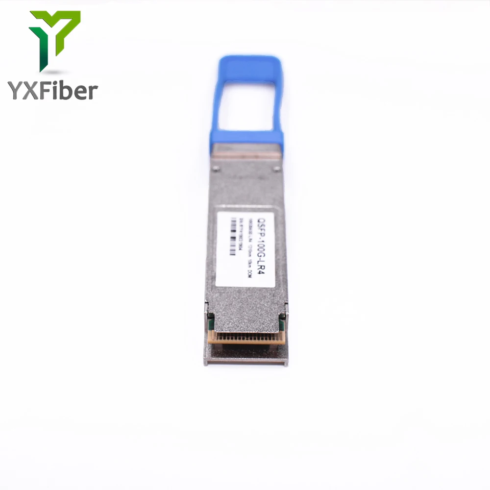 QSFP28 100G LR4 10 км 1310nm LC коннектор оптический модуль QSFP-100G-LR4 для программирования в производственных