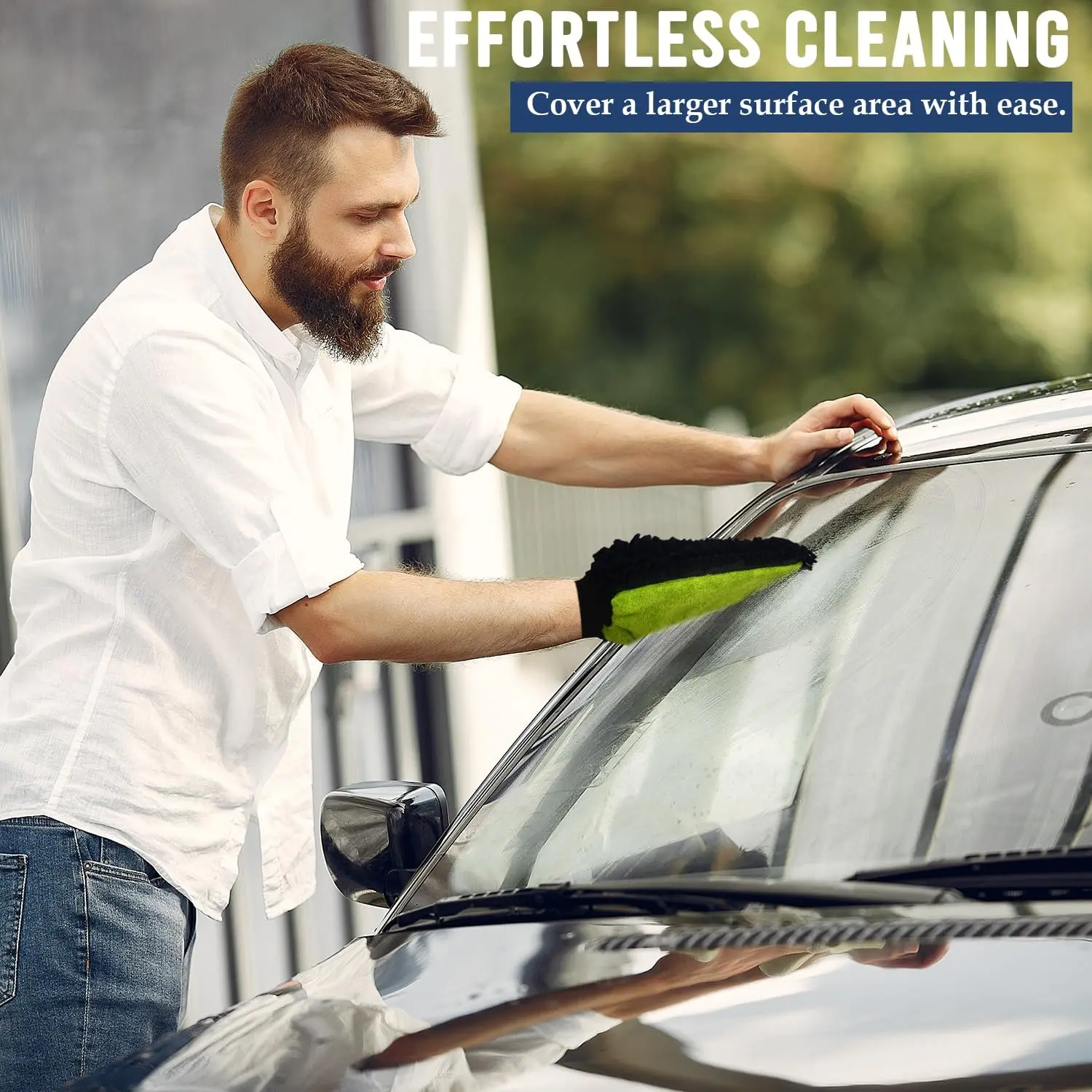 Ultra-Plush PinkDetail Mini Microfiber Wash Mitt for Car Cleaning for Wheel Wash