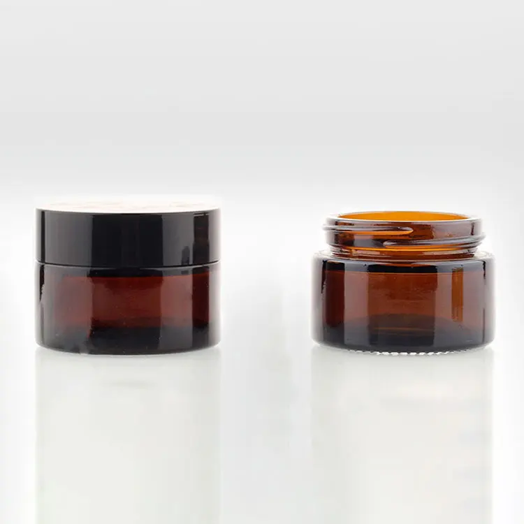 5g 10g 15g 20g 50g 100g Reutilisable Bouteilles Boite Pot Vide En Verre Ambre