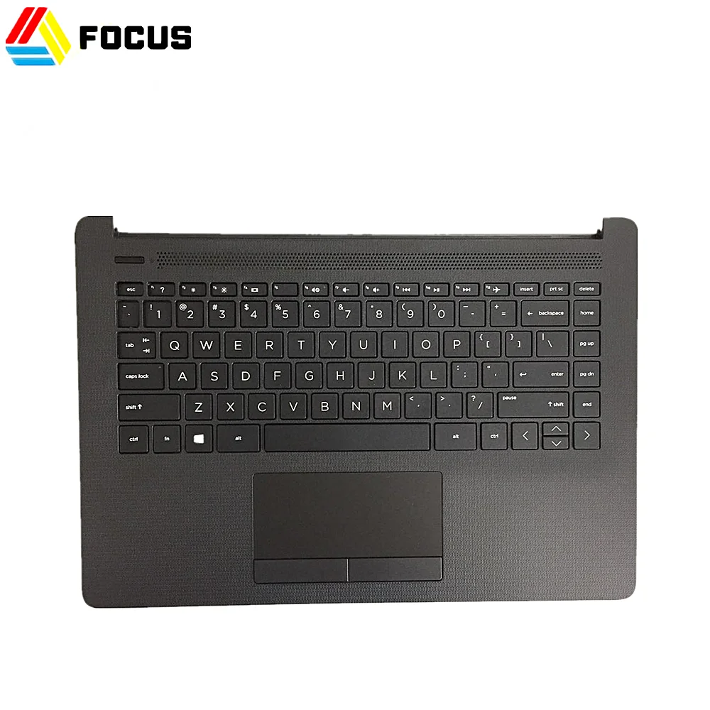 Оригинальный новый ноутбук для HP Pavilion 14-CM /14-CK верхняя крышка Упор рук верхний чехол с клавиатурой и тачпадом US угольно-черный