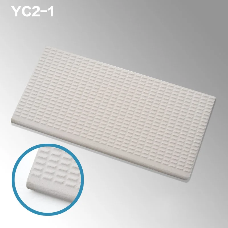 Antislip Swimming Pool 244x119mm Ceramic Full Body Tiles Exterior Tiles Pool Border Glossy and Matte Nosing Edge Tile