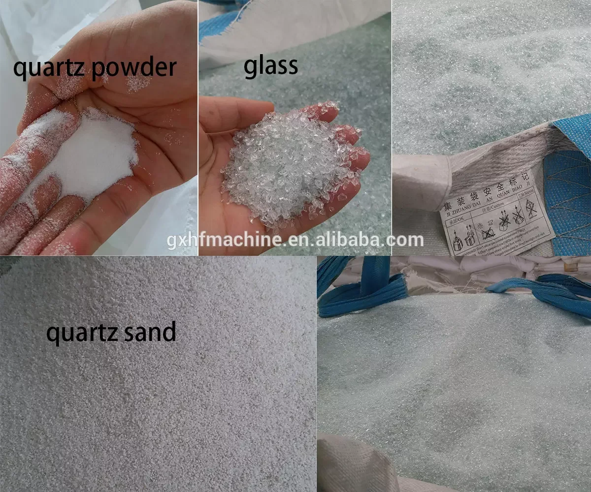 Artificial Quartz Stone Making Machine 750*2500mm quartz slab making machine artificial marble stone slab production line