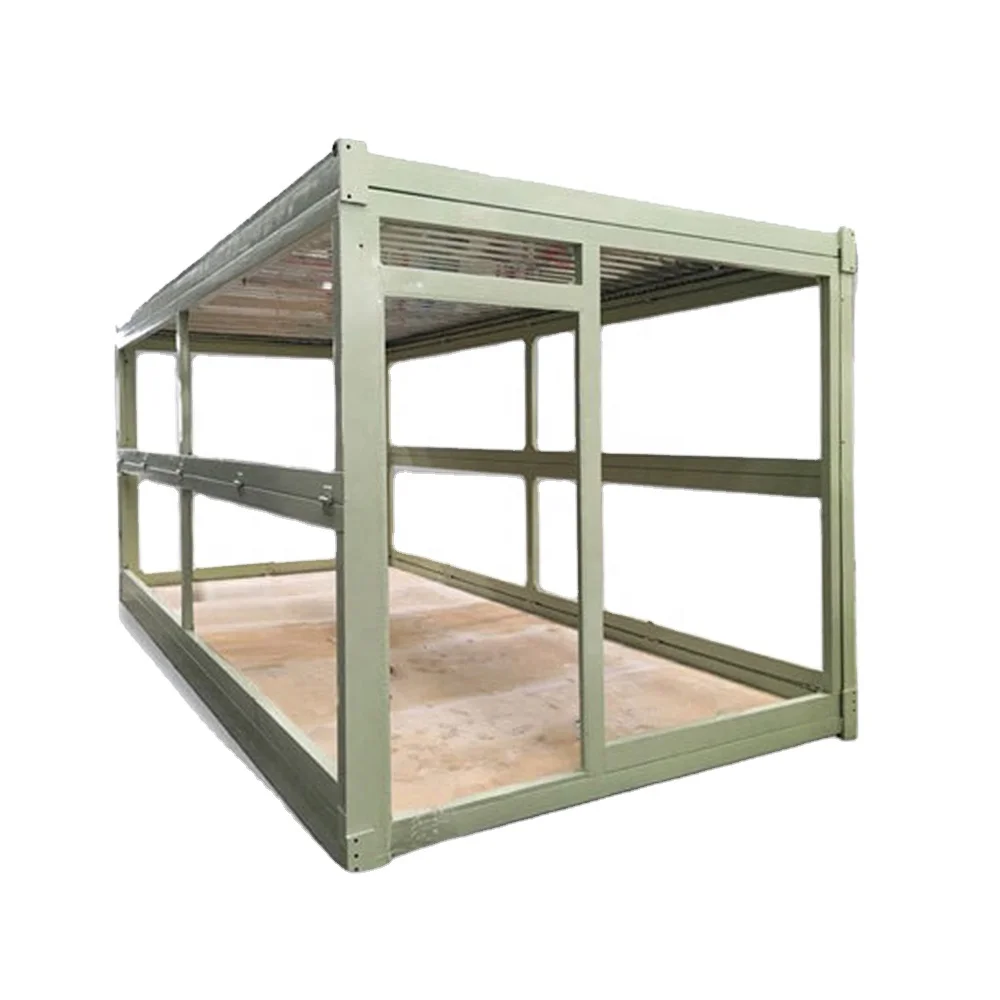 Prefabricated Container housing mobile manufactured homes portable  folding box container house