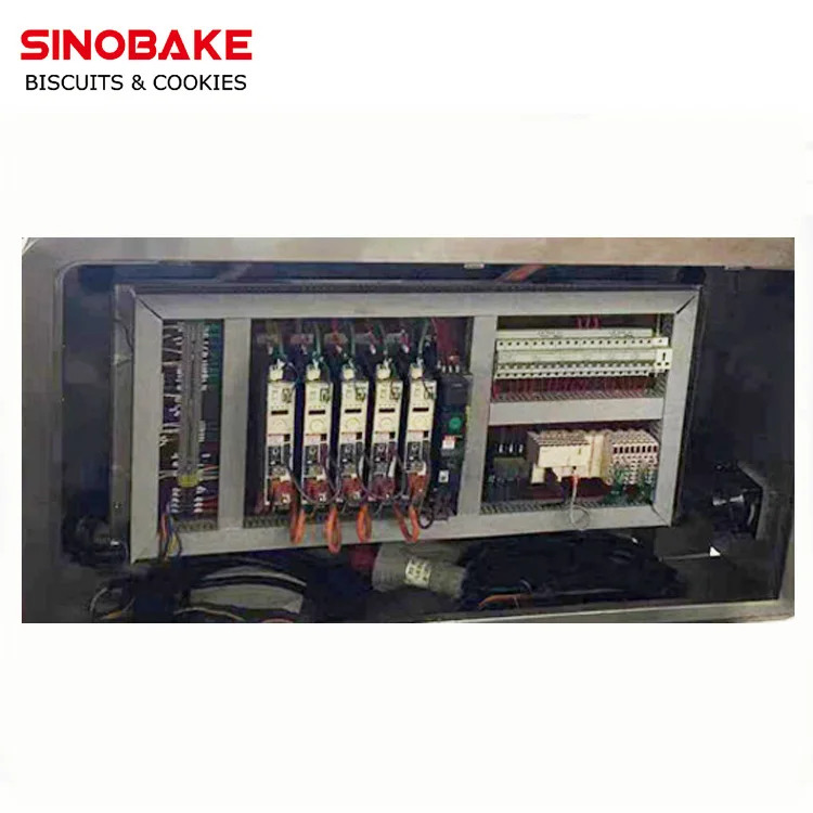 SINOBAKE Servo Motor PLC controlled Automatic Drop Macaron Muffins Cookie Depositor Machine