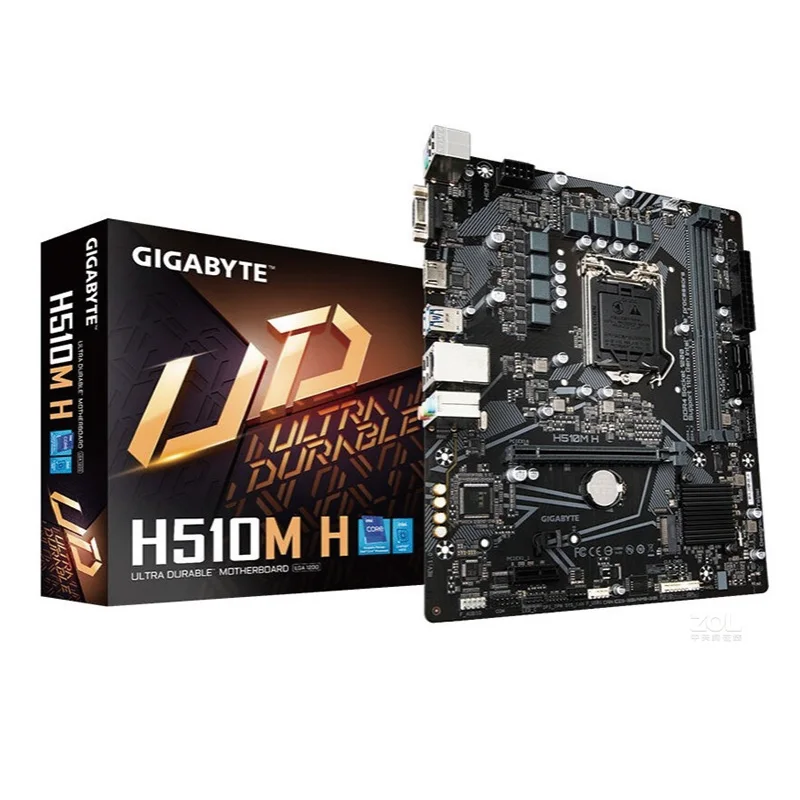 H510M H Gaming motherboard computer H510 Chips Gigabyte H510M S2 pc motherboard Supports core i3 i5 i7 i9 processor