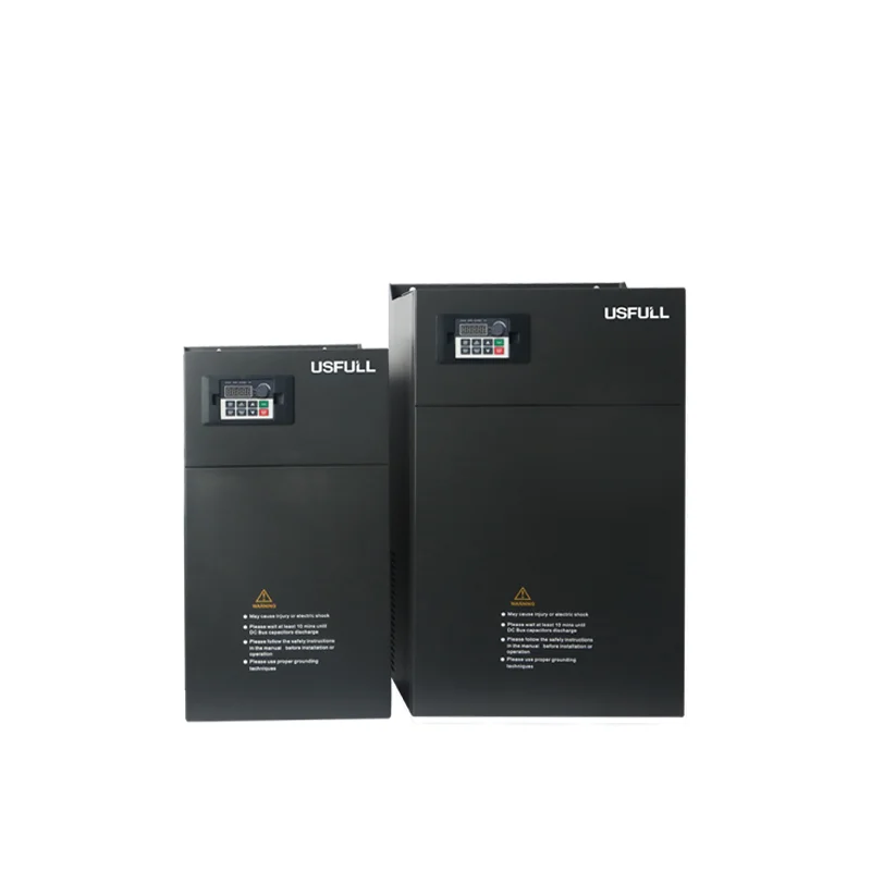  USFULL 0.75kw 220V 380V 1hp single three phase VFD ac driver with mppt function low frequency