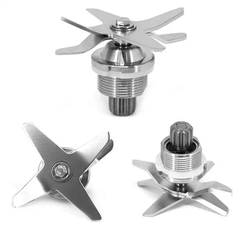 RANBEM Blender Blade Accessory Commercial Blender Spare Parts 6 Blade Stainless Steel Knife Blender Knives