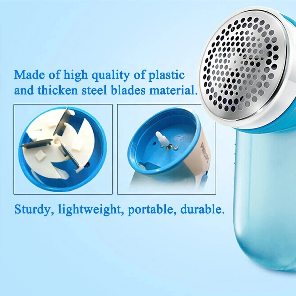 Mini Rechargeable electric Trimmer Fabric Shaver Sweater Cloth Portable Triple Blade Guard Protect Effective Remove fuzz Fluff