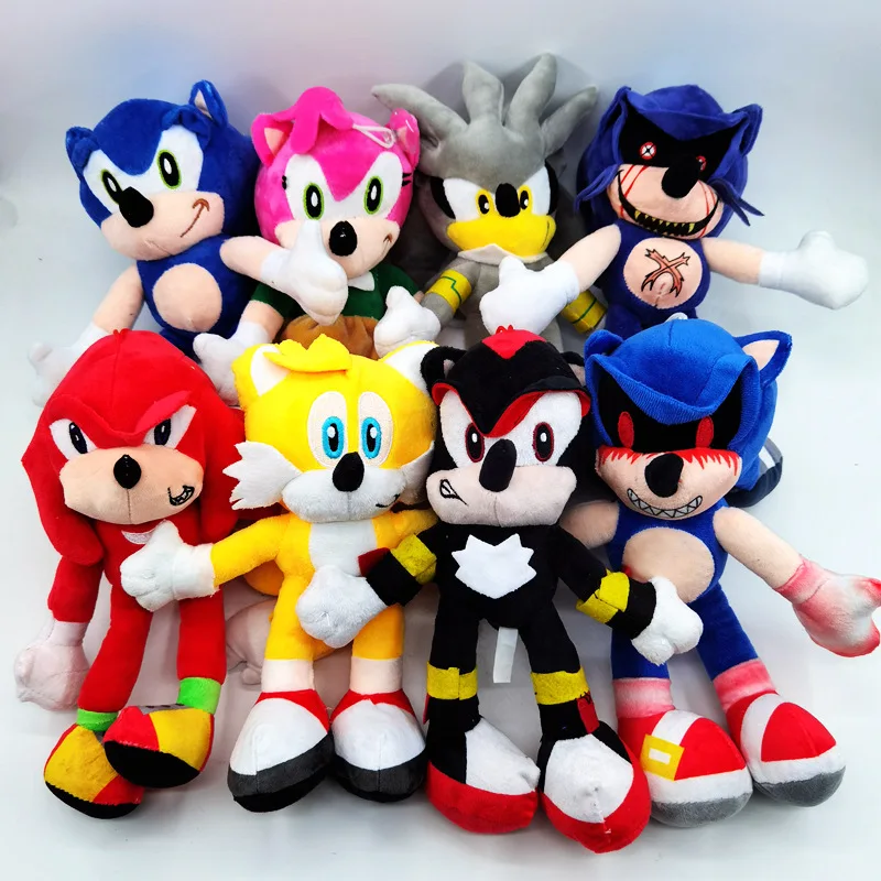 Wholesales Super Sonic Plush Toy the hedgehog Stuffed cartoon Character Sonic Doll