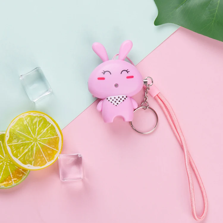 
Safety Emergency Self-Defense Women Safe Sound Panic Alarm keychain Products Led Flashing Light Personal Security Gadgets 