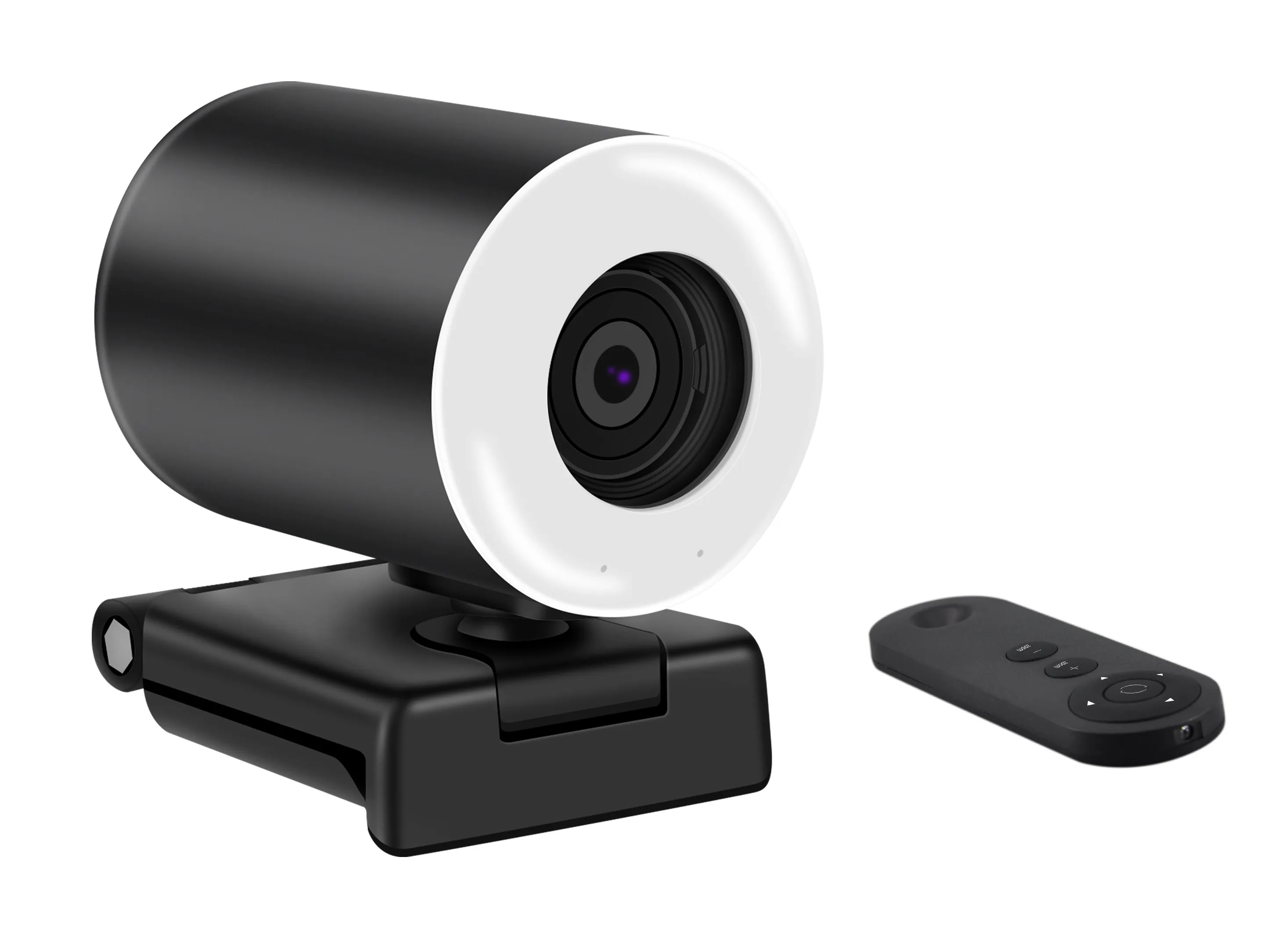 HD88-3X  Small Video Camera for Live Streaming & Audio Conference System with Microphone  Fill Light and Beauty Effect