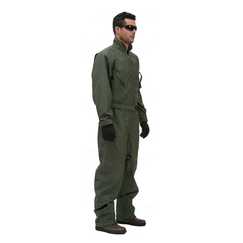 Aramid IIIA Fire Retardant Flight Suit / Pilot Suit Fly Uniforms