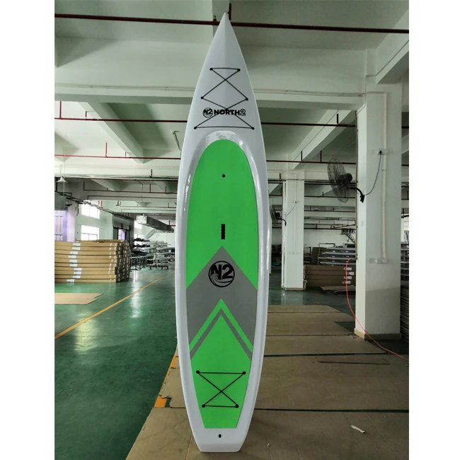 Hot sale Customized Plastic Stand UP Paddle Big Black Board Surfboard