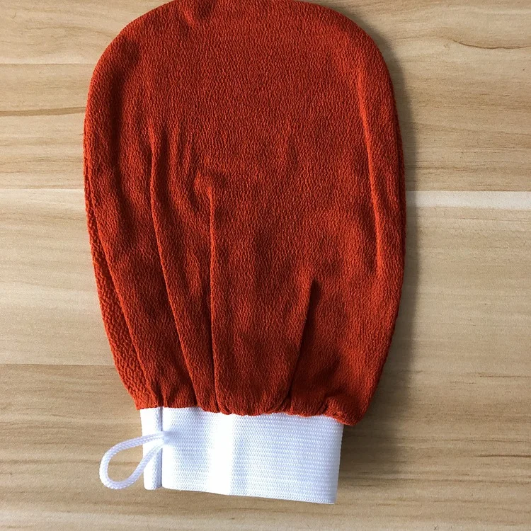 OEM Factory Promotion Hammam Exfoliating Gloves Kessa Moroccan Shower Scrub Bath Gloves Dry Skin Body Morocco Bath