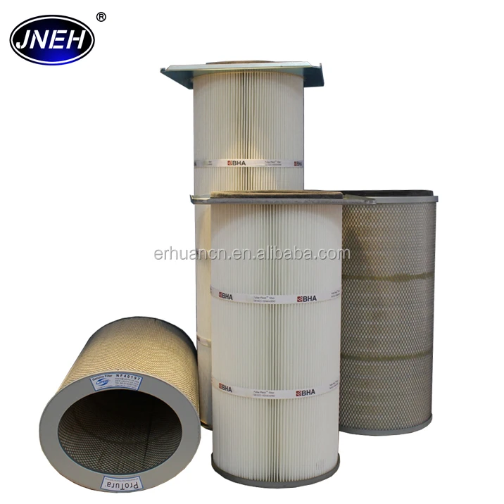 Erhuan 280gsm Spun Bonded Fabric Hepa Filter Powder Industrial Air Filter