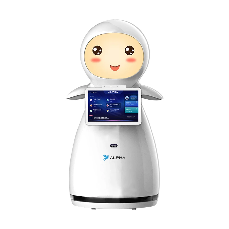 Emo Robot Intelligent Smart Intelligent Robot For School Kids Reception Assistant Reception Welcome Humanoid Service Robot