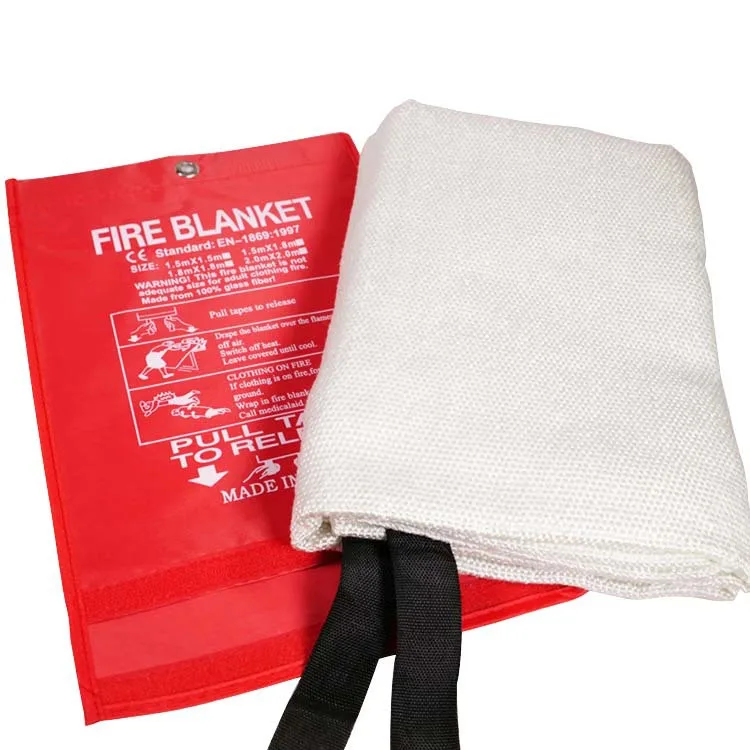 Fire Extinguish Insulation Blanket Fireproof Fiberglass Emergency Fire Blanket Fireproof Blanket