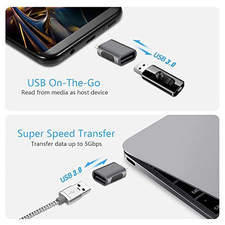  Amazon Горячая продажа USB к Type-C адаптер C 3