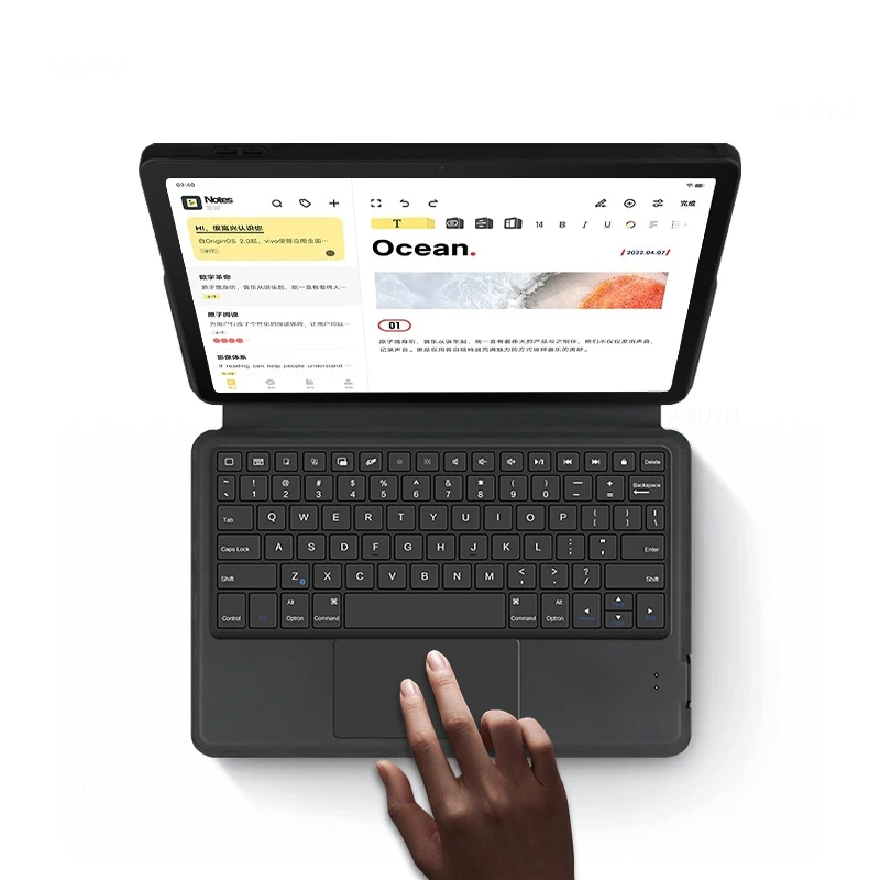 Keyboard Cover For Lenovo Xiaoxin Pad Pro 12.6 inch TB-Q706F Tablet With Touchpad Magnetic Wireless BT Magic Keyboard Cover