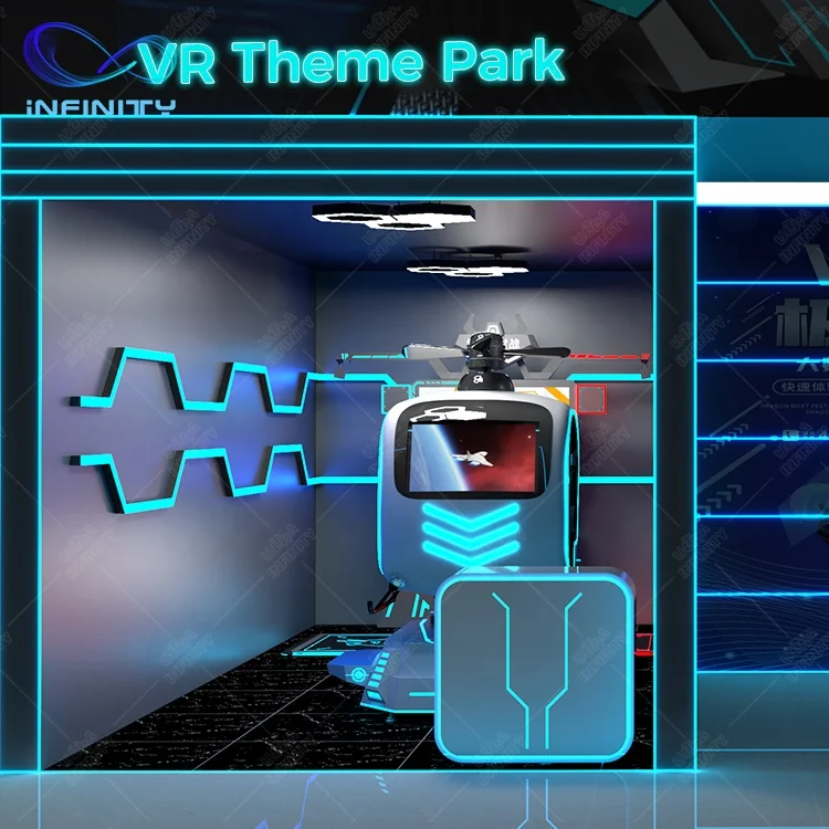 Vr многопользовательские интерактивные 3D гарнитуры очки 9D Cinema тематический парк монетоприемный игровой автомат в наличии для продажи