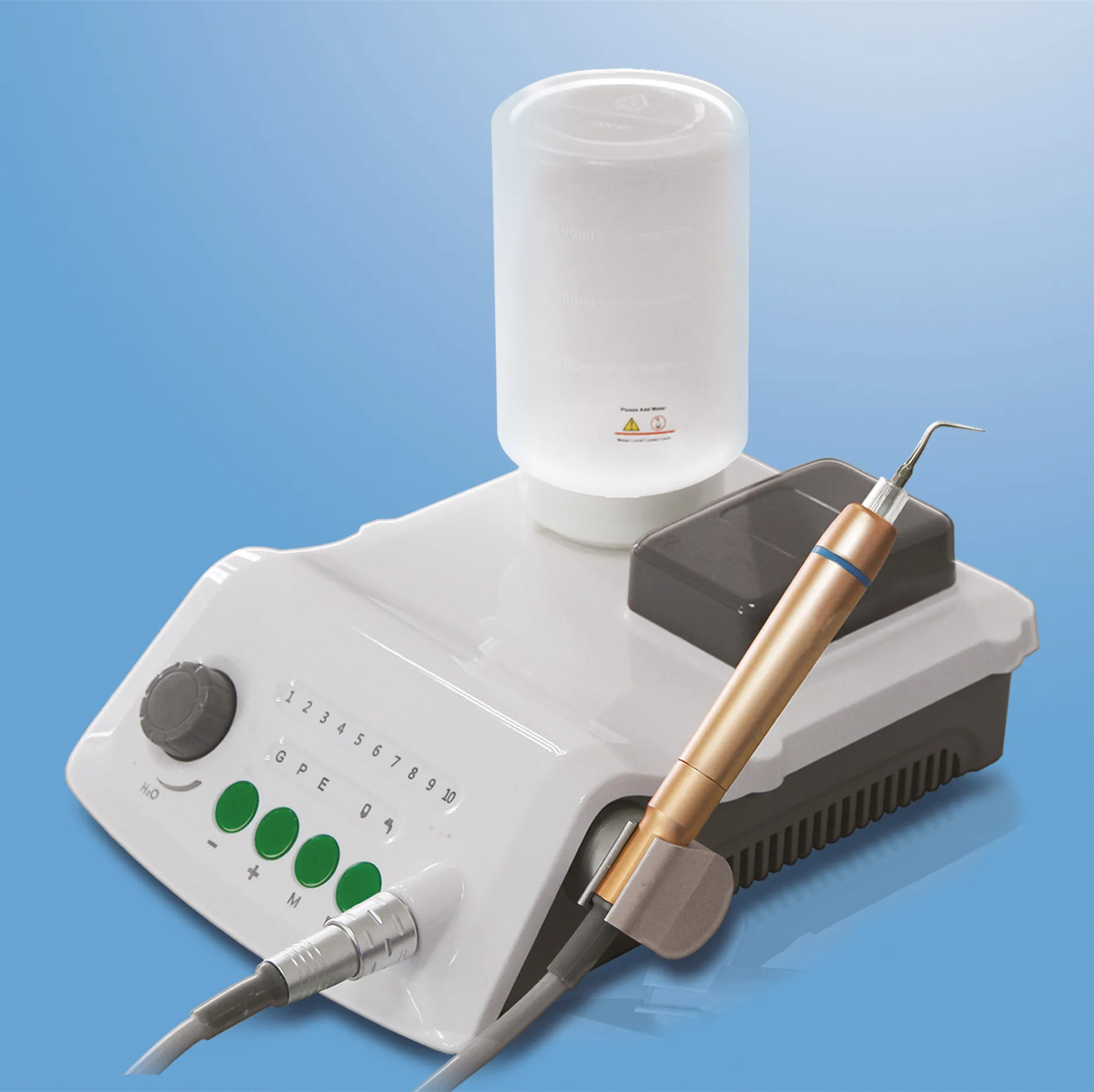 Популярный портативный пьезоэлектрический ручной стоматологический ультразвуковой скалер A8 для чистки зубов, съемный с сильным компрессором