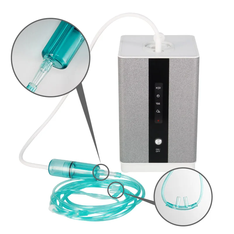 
Hot Sales Home Use Hydrogen Generator Inhalation Device 150Ml/Min Mini Inhale Machine 