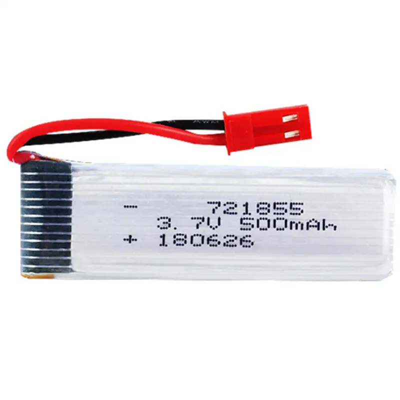Newest Li-polymer RC Helicopter Battery For Quadcopter Battery 721855 3.7v 500mah 25c Lipo Battery Cell