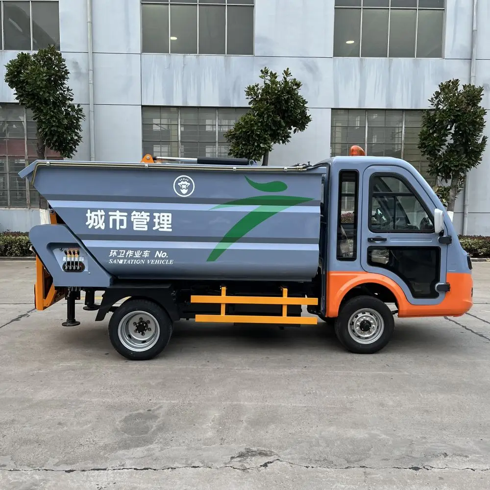 LB-4GT1600A Electric Roll Off Hook Lift Garbage Dump Trucks Garbage Bin Lifter Truck
