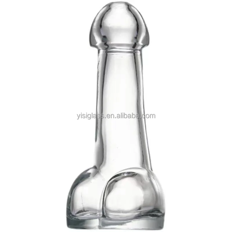 Hottest Funny Long Penis Shaped Party Drinking Coffee Tea Bar Cocktail Glass Water Bottle Cup