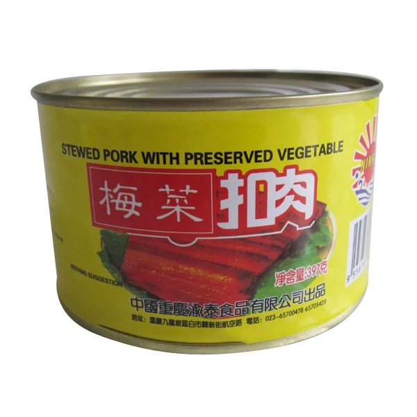 Canned Stewed Pork with Preserved Vegetable