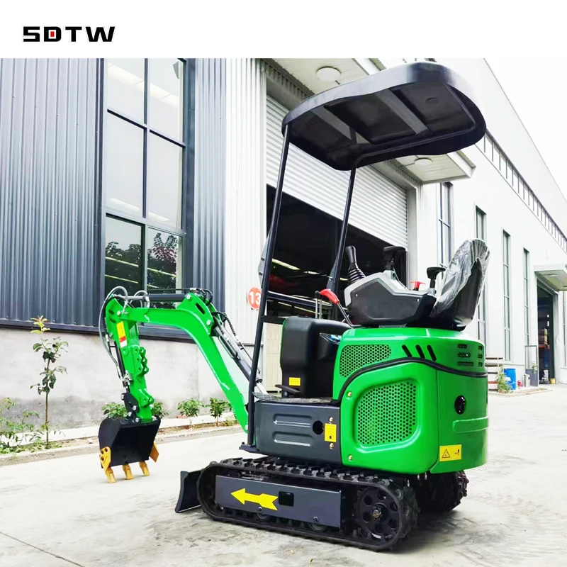 2025 New product 1.2t model excavators for sale and chinese mini excavator Garden Micro Household Farm Mini digger