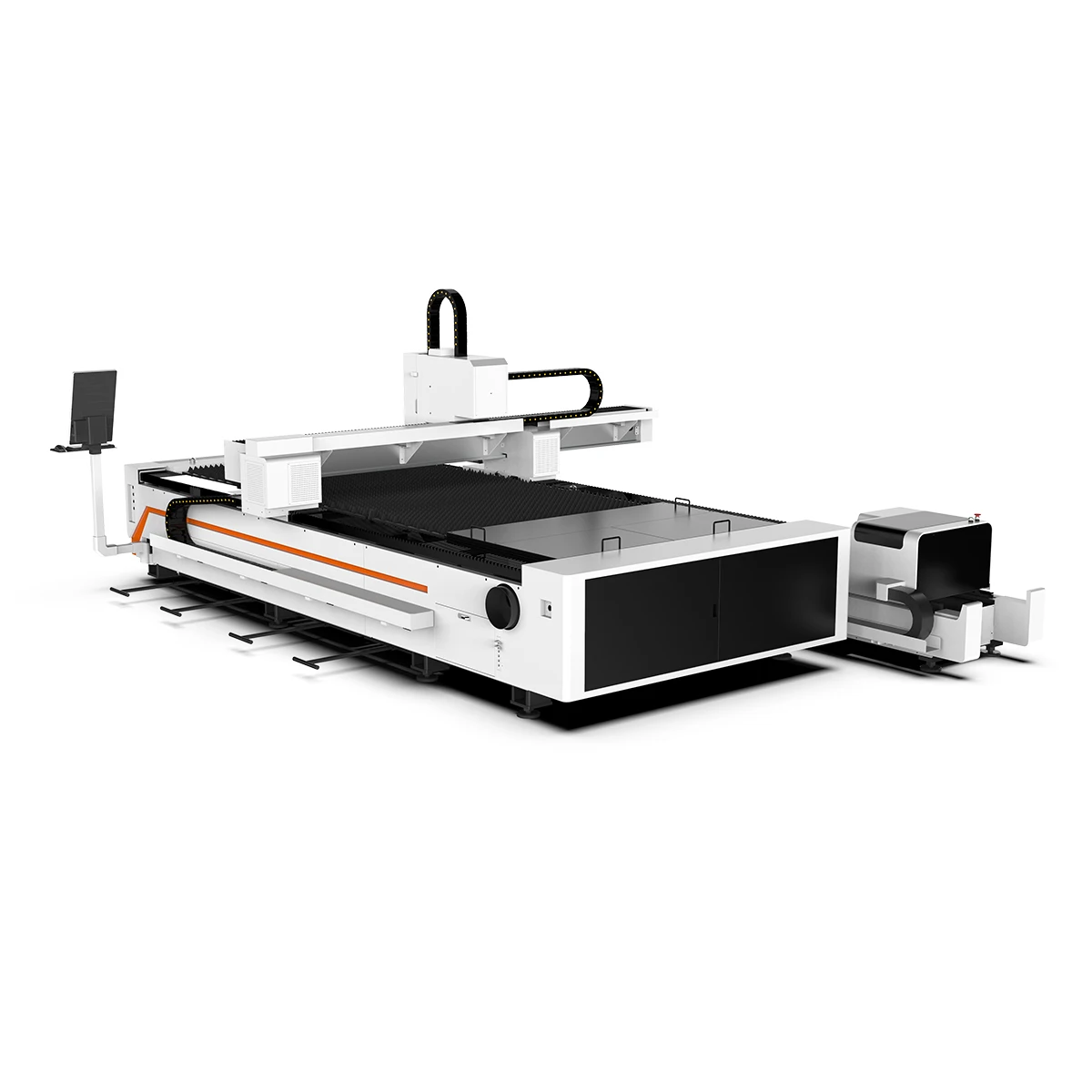 Double Exchange Platforms Sheet & Pipe Laser Cutter 1500w 2000w 3000w 6000w