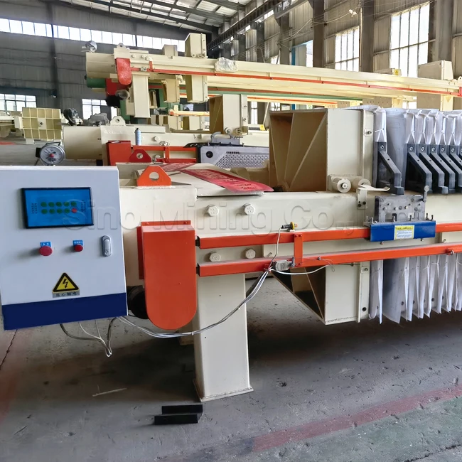 China Low Investment Plate and Frame Membrane Filter Press Machine Equipment Hydraulic Oil Belt Filter Press
