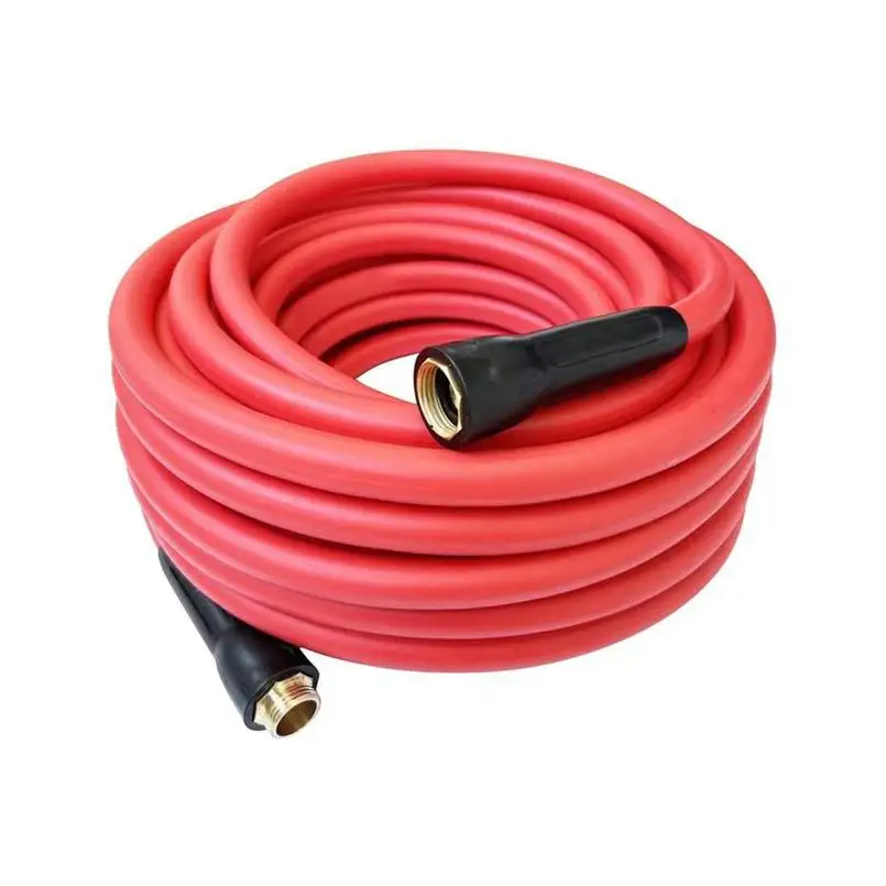 Water Hose Reel Car Washing Watering Oil Grade Eco Friendly Hydraulic Rubber Promotional Tube Pvc Canvas Irrigation Hose