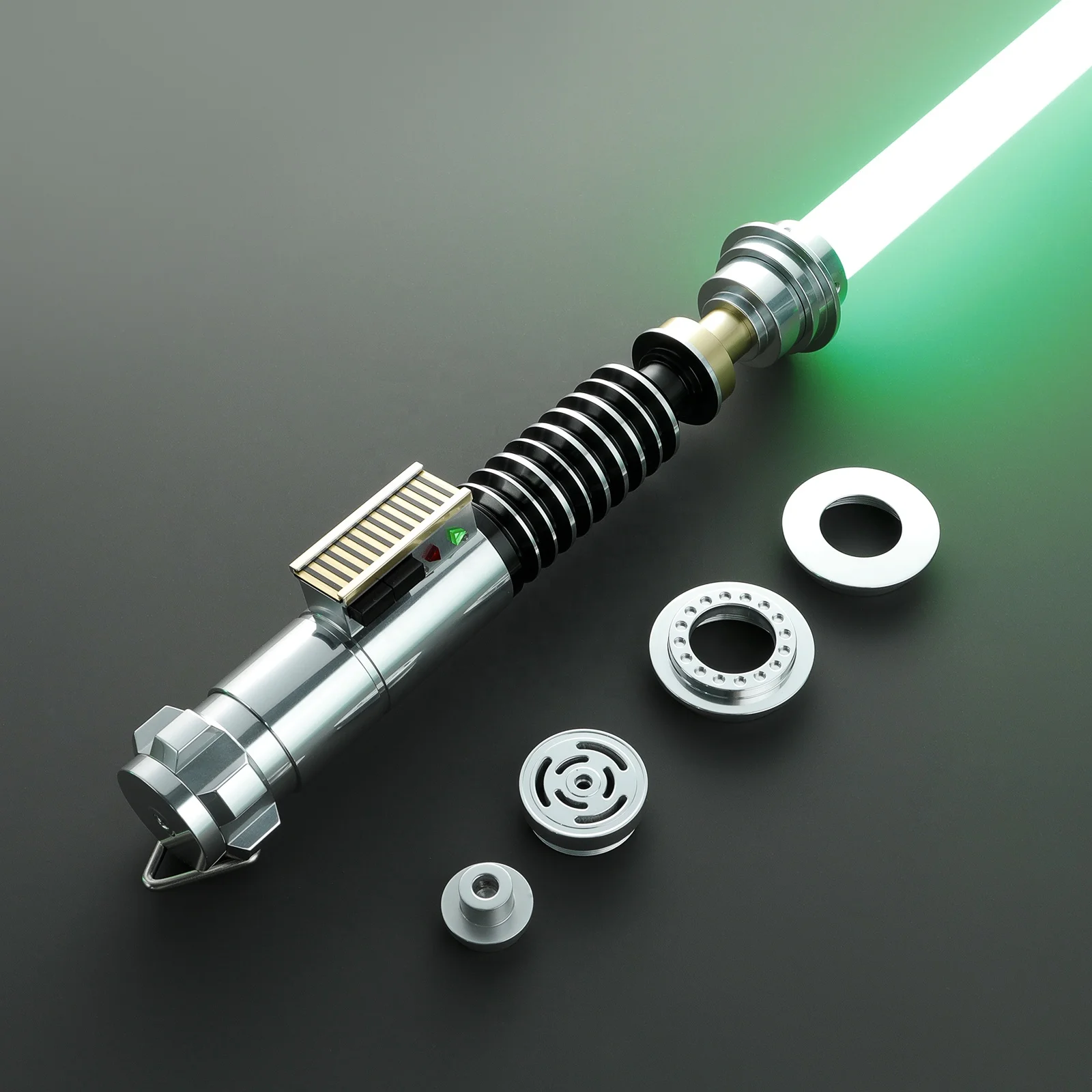 LGT Saberstudio Luke Skywalker V1 lightsaber metal hilt heavy dueling volume adjustment FOC blaster swords light up toys